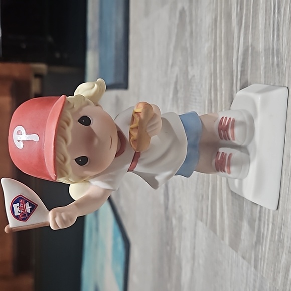 Hallmark Ceramic Figurine with Red and Blue Accents - Picture 2 of 3